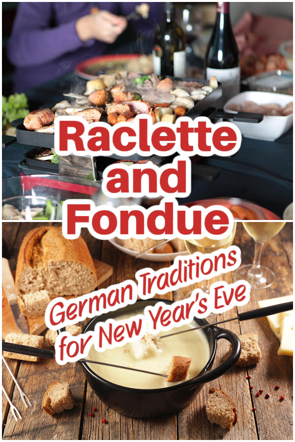 Raclette and Fondue: German traditions for New Year's Eve