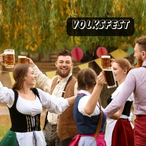 Volksfest festival in Germany!